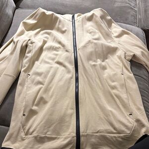 Nike Black and Beige Tech Fleece